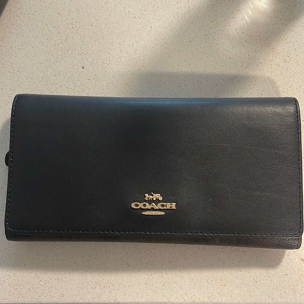 Coach large wallet